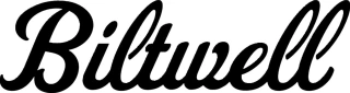 Biltwell Script sticker black 9"