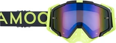 AMOQ Aster MX Goggles Black-HiVis