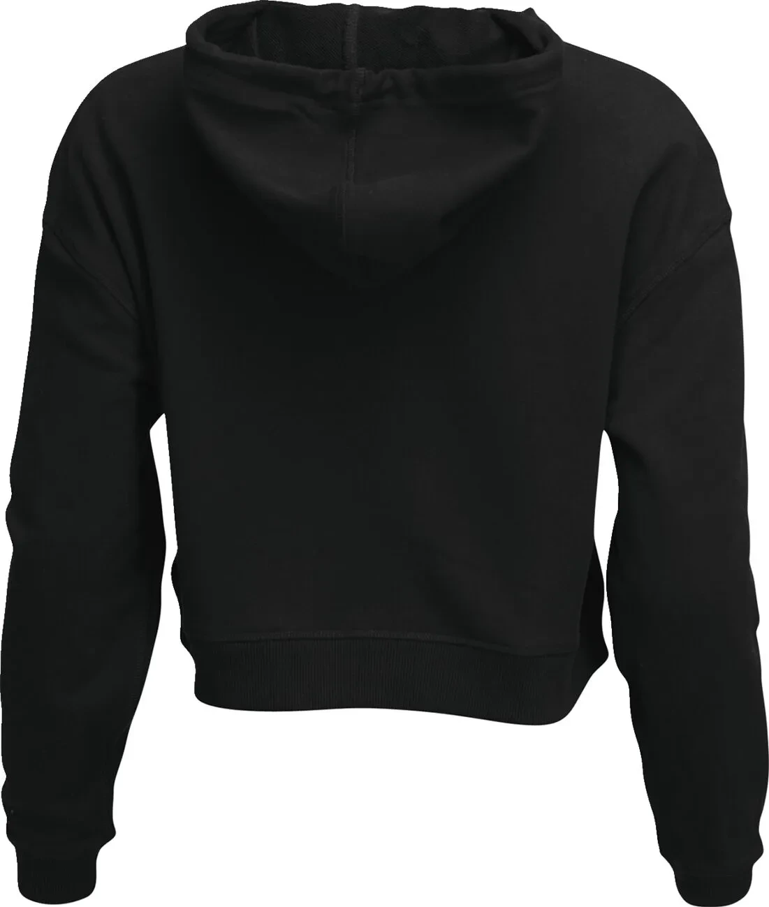 HOODIE WOMEN CROP NOISE BK MD