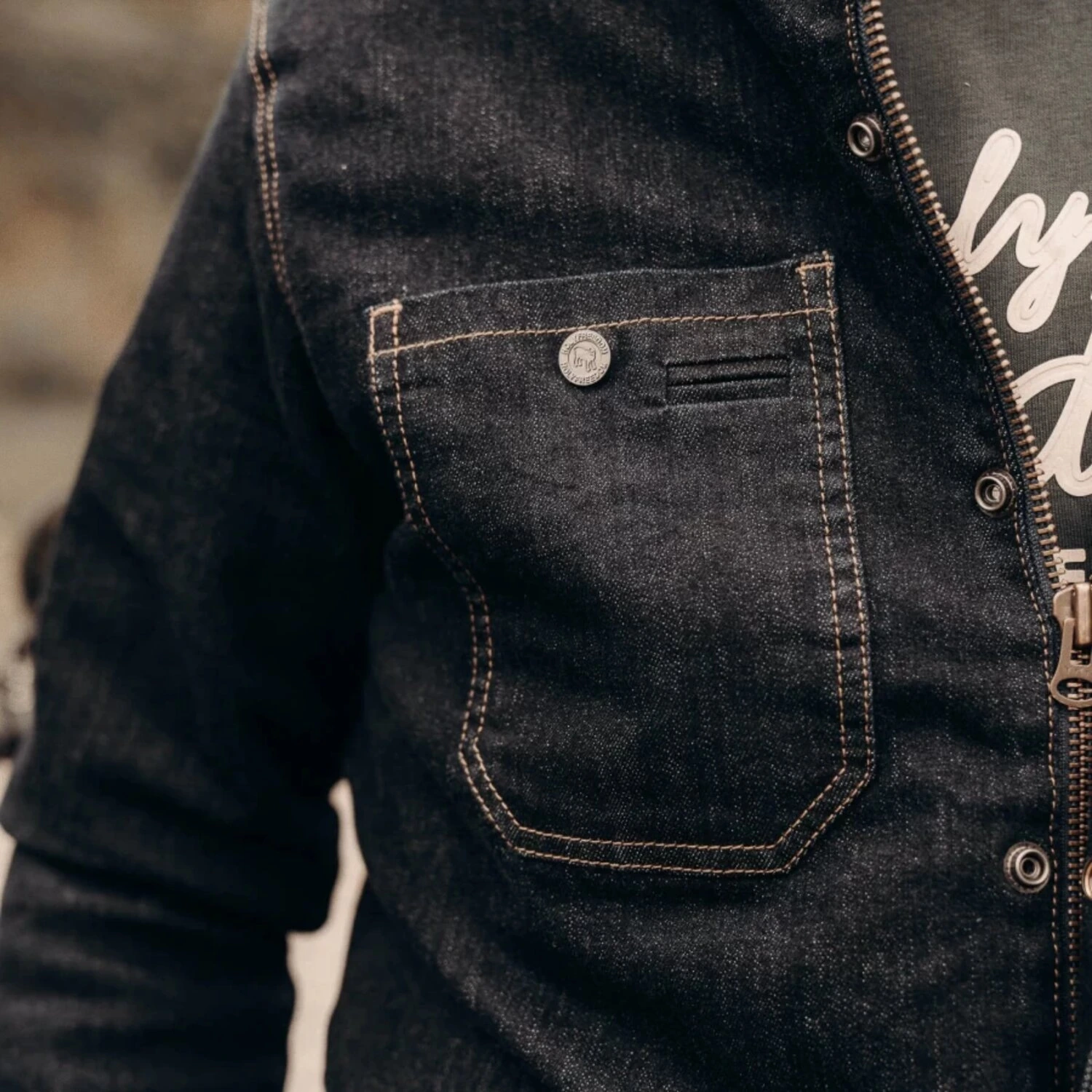 Holy Freedom King jacket, denim, M