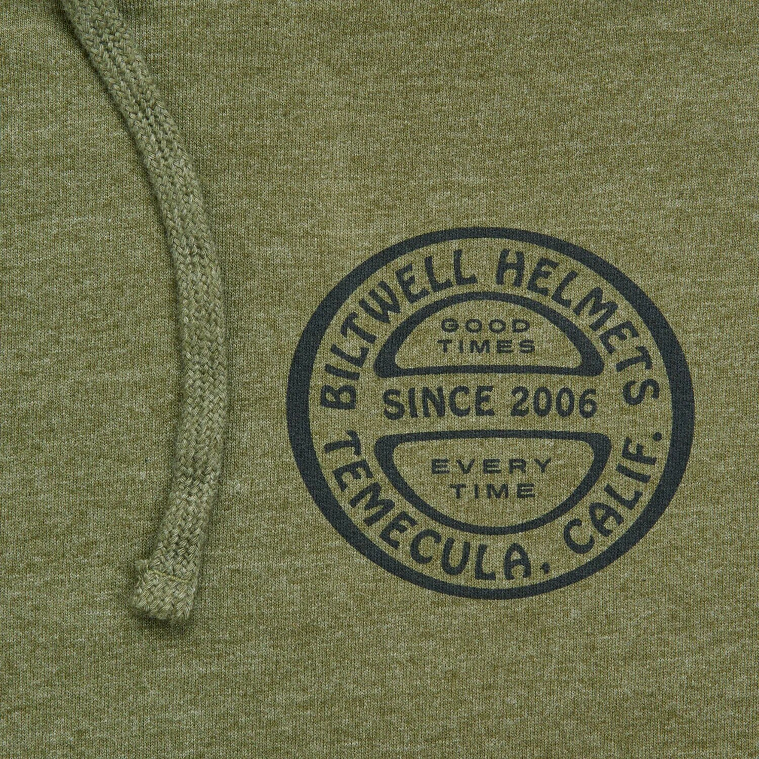 Biltwell Since 2006 hoodie, Green, S