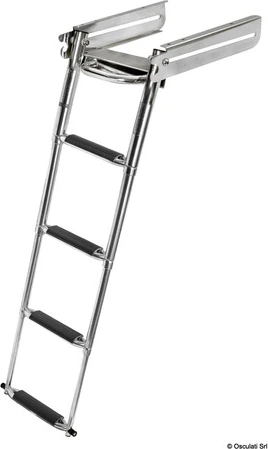 Step ladder under platform 4 steps XL