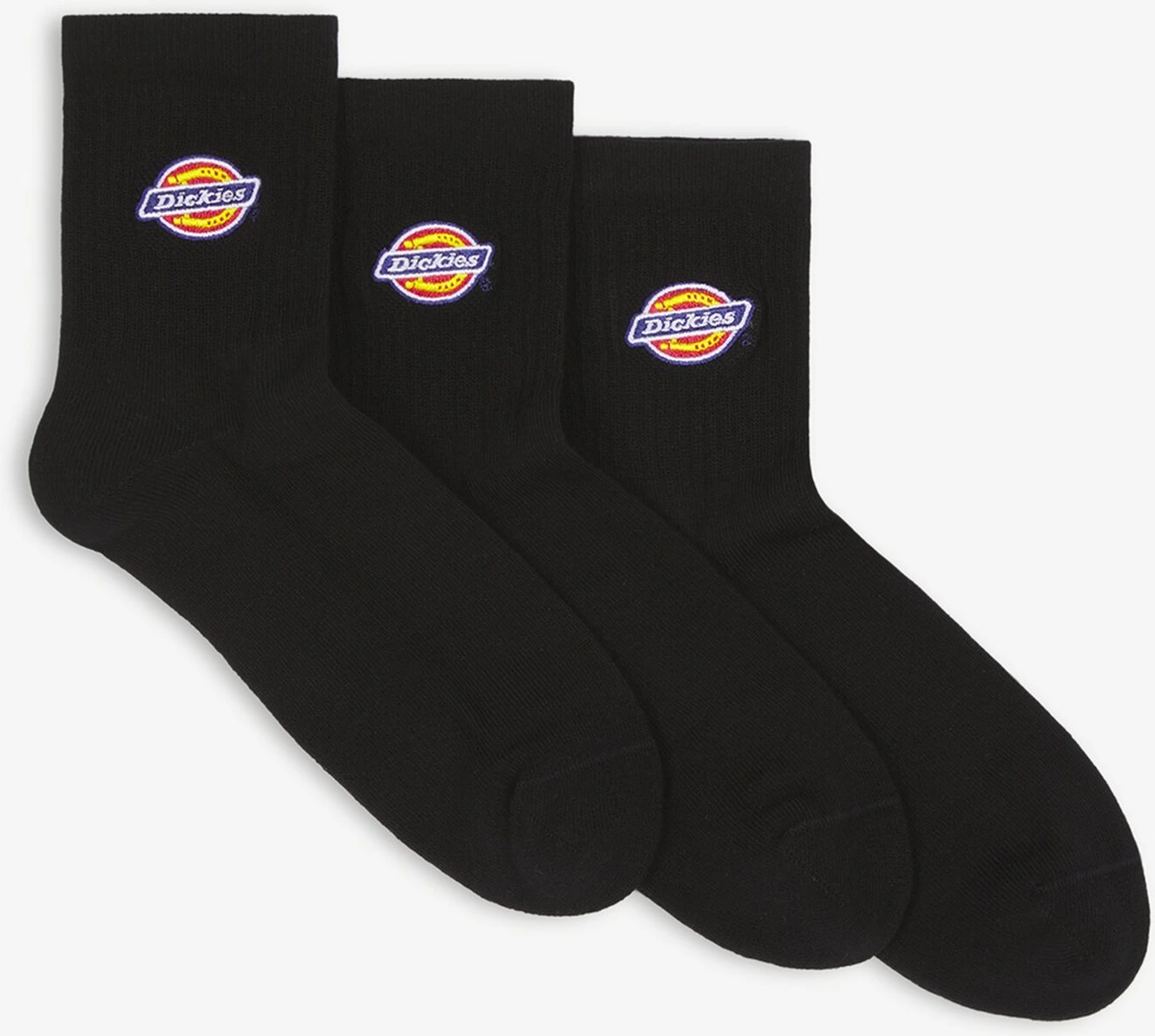 Dickies Valley Grove mid sock, Black, 42-46