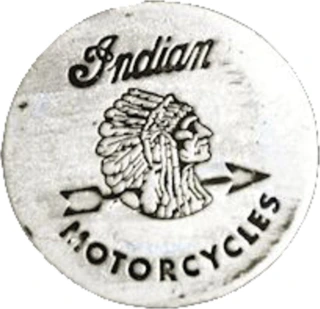 Indian motorcycle biker pin