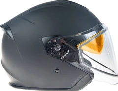 AMOQ Cluster Electric visor Jet Helmet