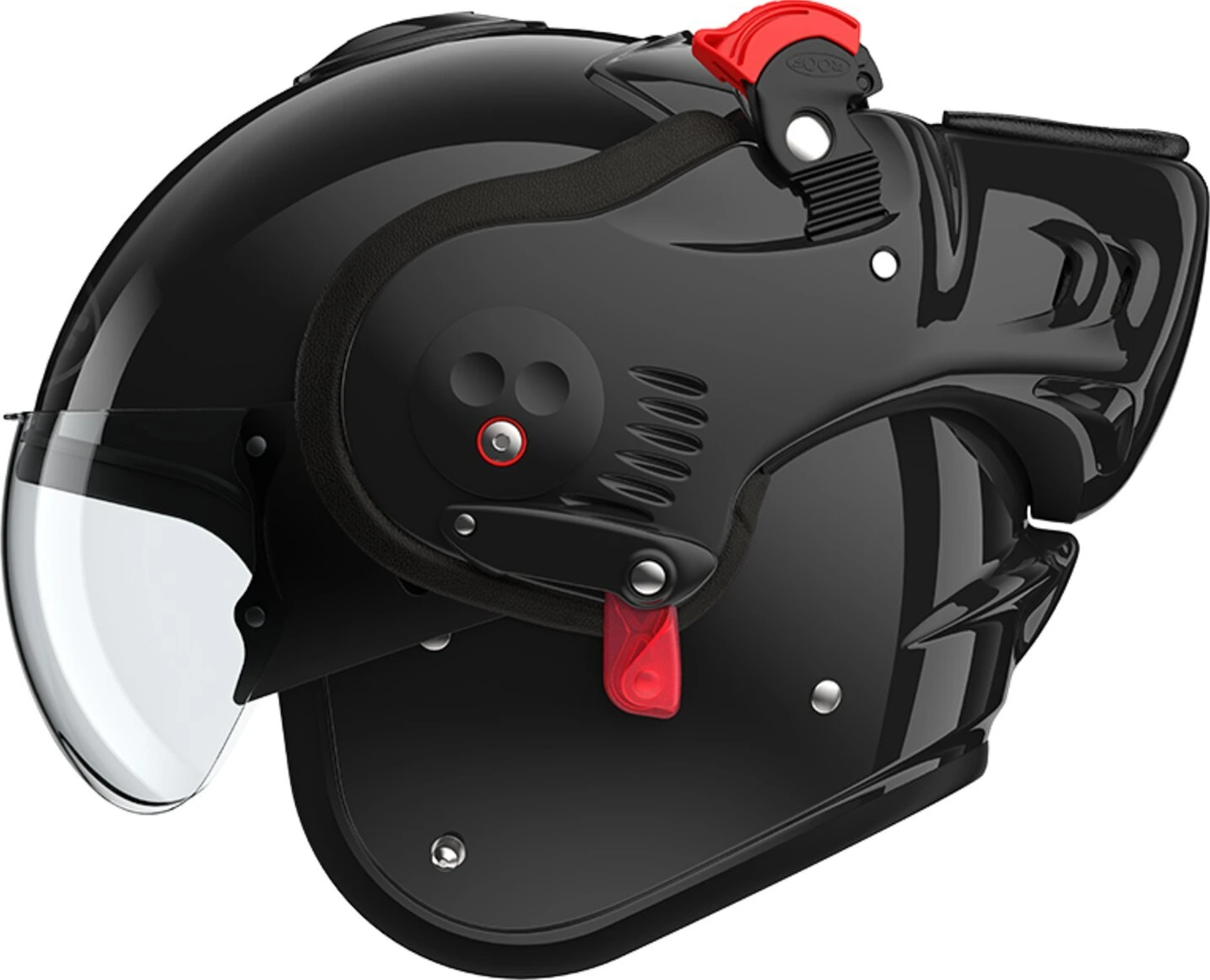 Roof Boxer Alpha helmet, Black, M, Gloss