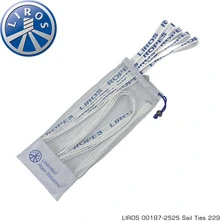 Sail Ties white 25mm x 2m LIROS Logo