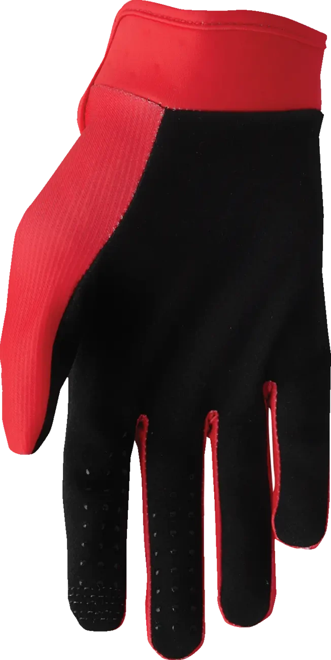GLOVES YTH LAUNCHMODE SPLIT RED 2XS