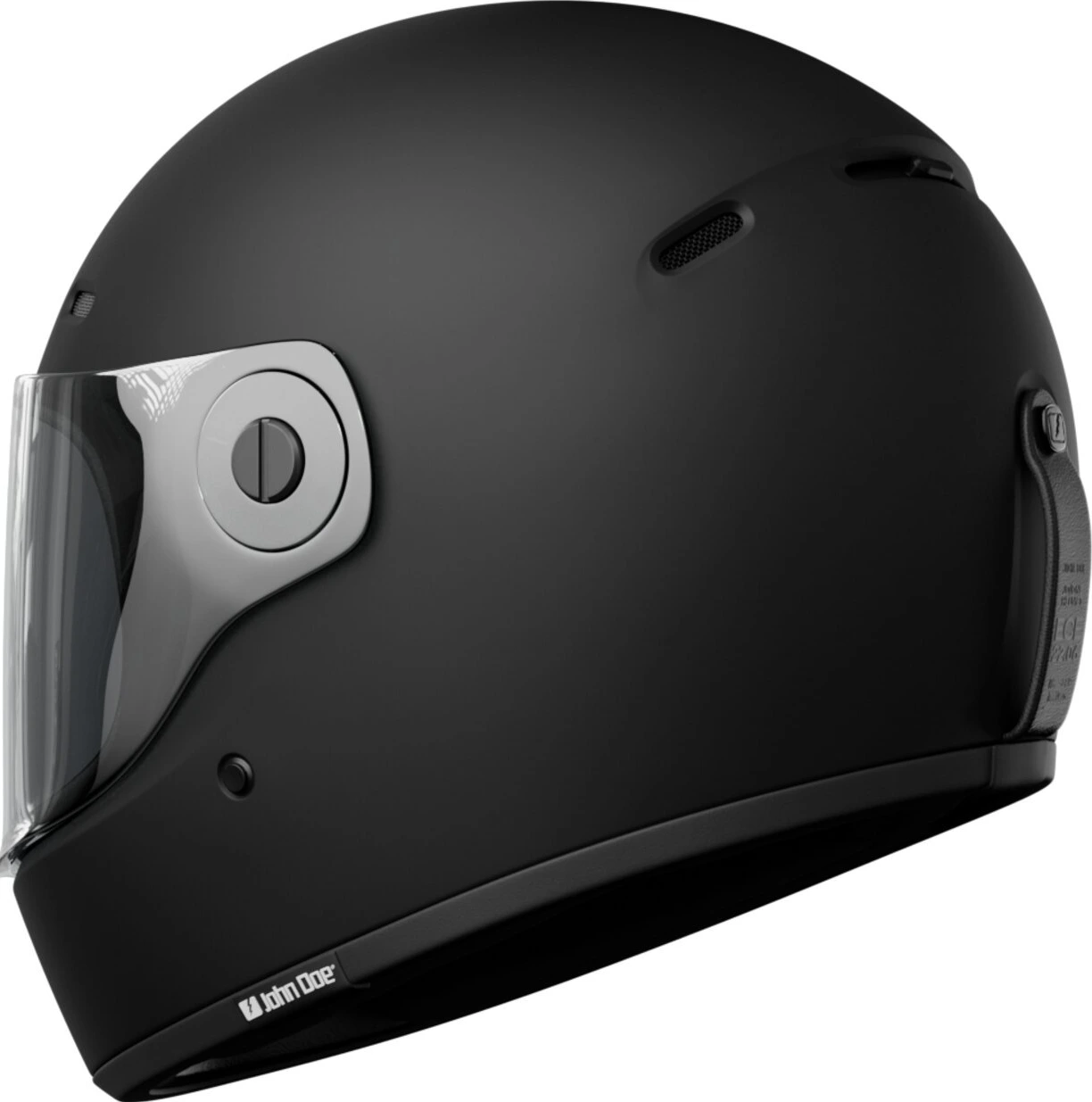 John Doe JD/ONE Frozen helmet, Black, XS, Matte