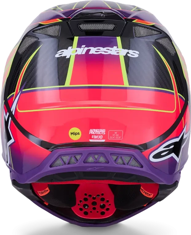 HELMET S-M10 ERA PINK/VIO/YL XS