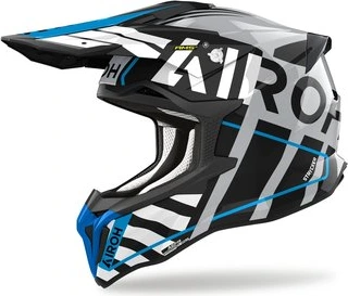 Airoh Helmet Strycker Brave blue grey, XL