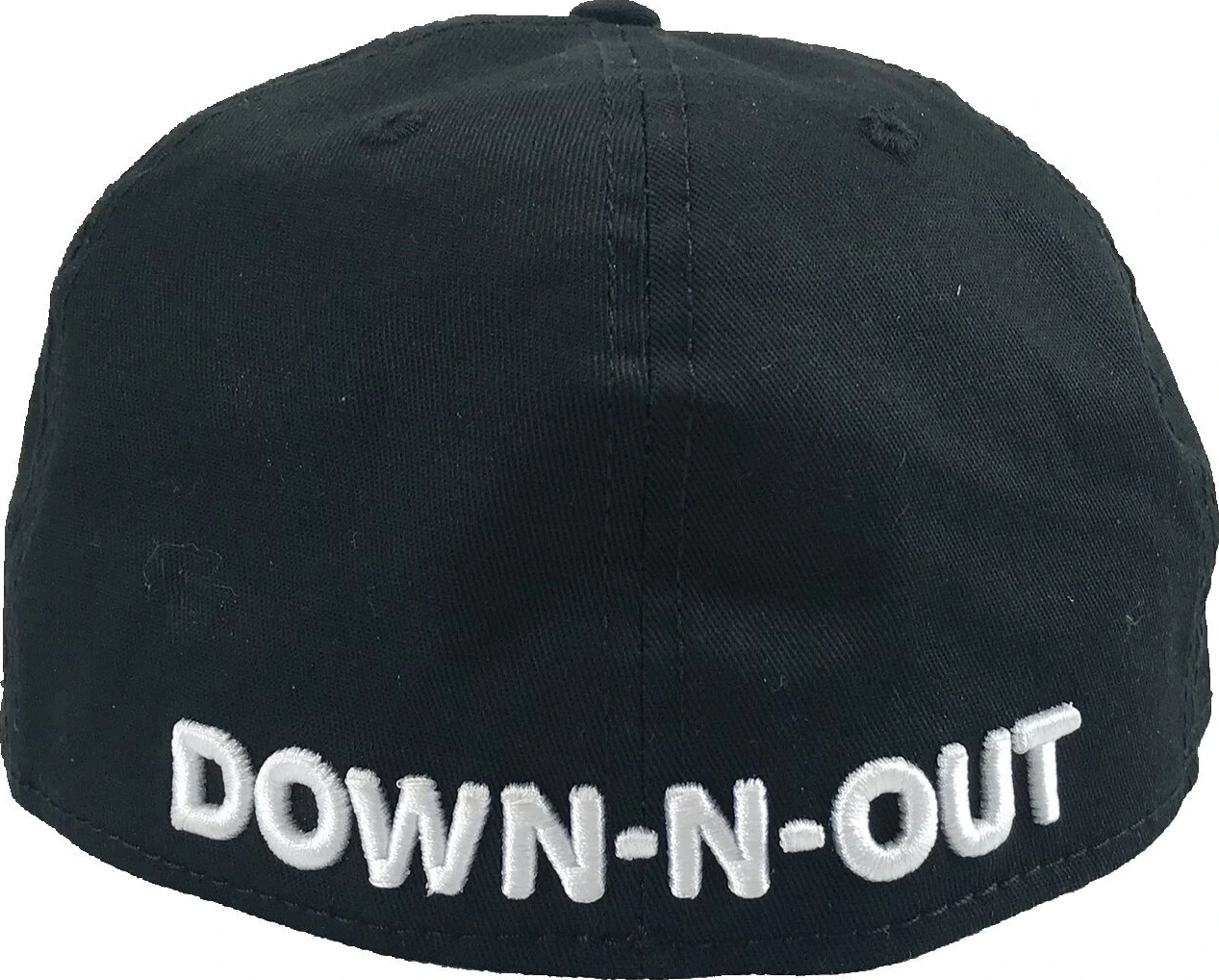 Down-N-Out Flat bill cap, Black