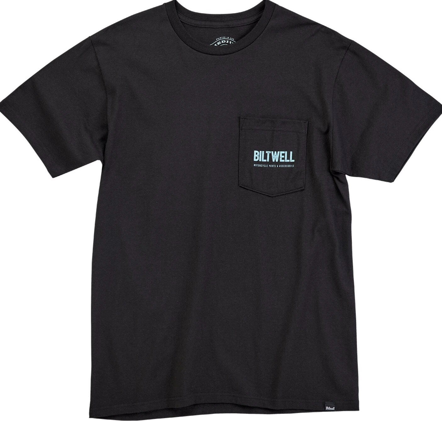 Biltwell Old junk pocket t-shirt, Black, S