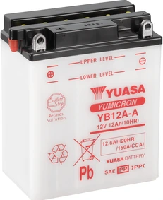 Yuasa Battery YB12A-A (cp) happekomplektiga (4)