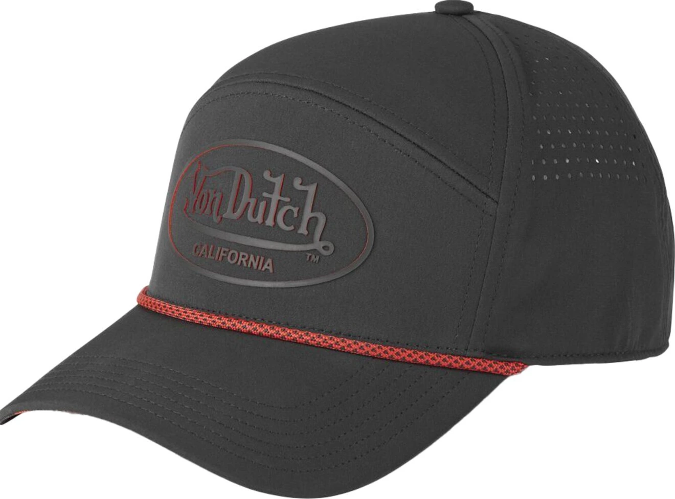 Von Dutch Modern 6-panel cap, Black