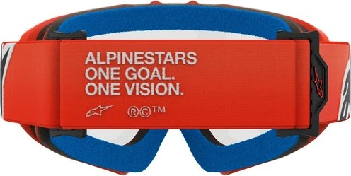 Alpinestars Goggle Vision YOUTH CORP ORANGE Clear