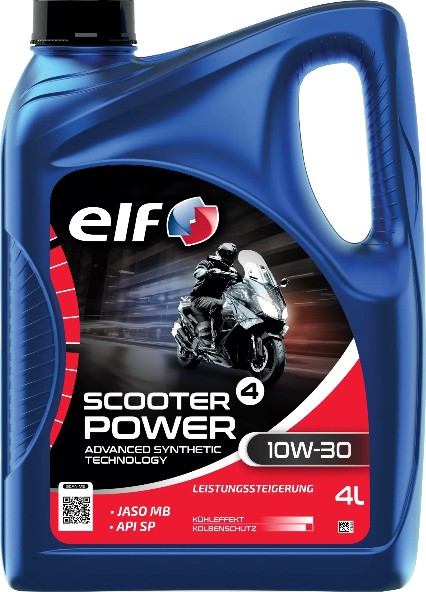 ÕLI SCOOTER 4 POWER 10W-30 DE ADV SYN 4L