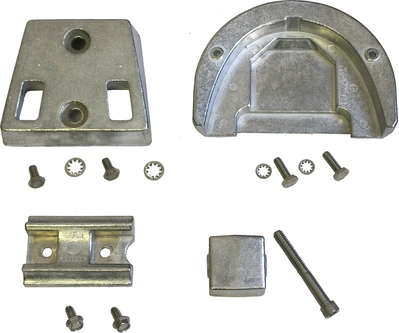 Anode kit alu OMC Cobra