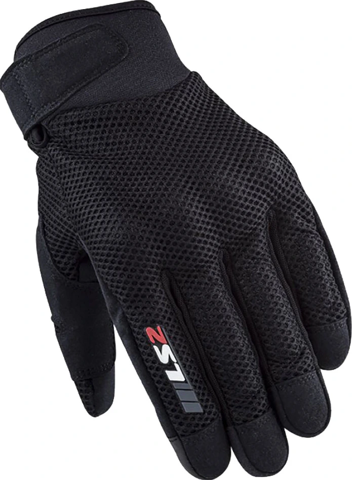 LS2 Ray Man Gloves - Black, XL
