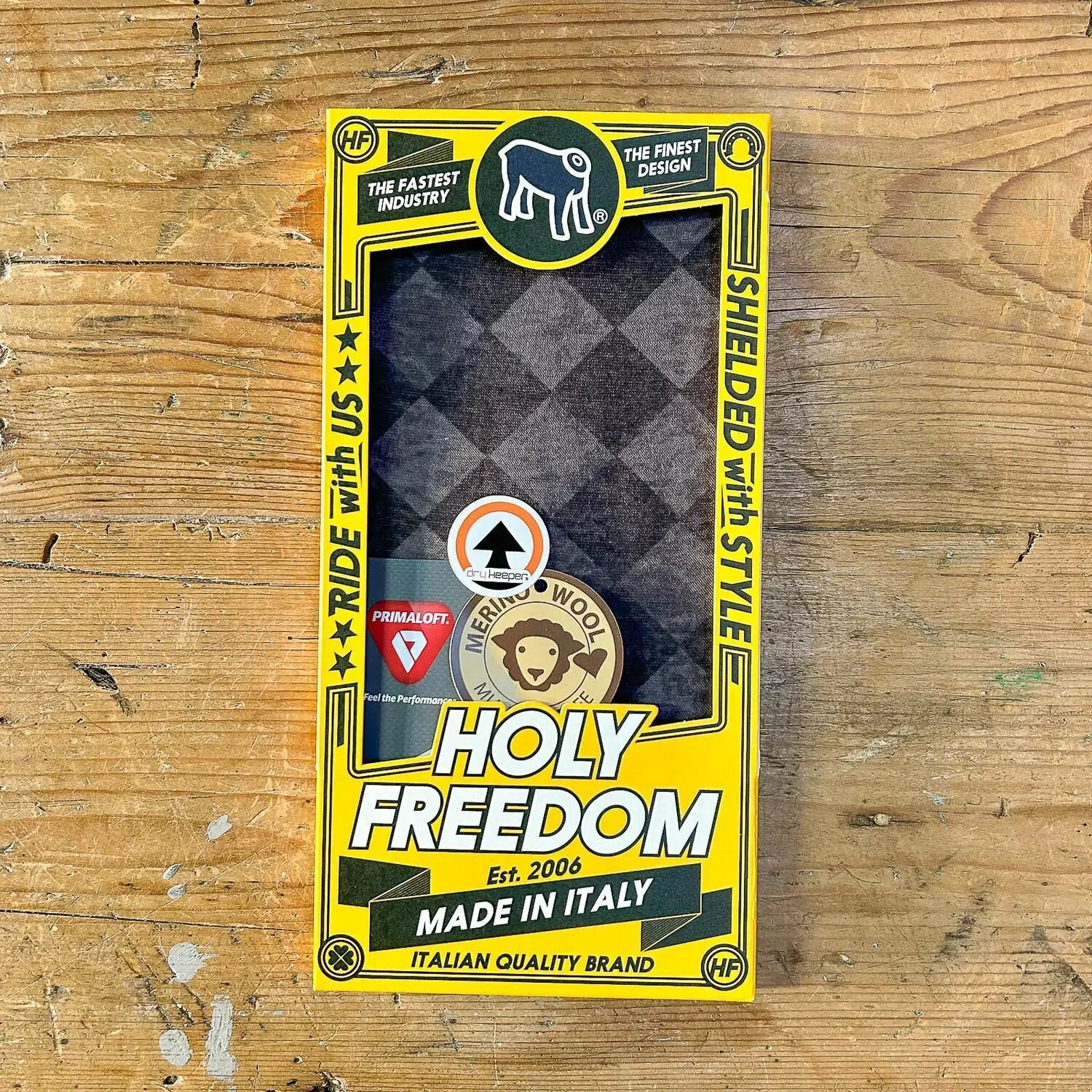 Holy Freedom Bullit Dark Merinos Winter tunnel, Multi-color