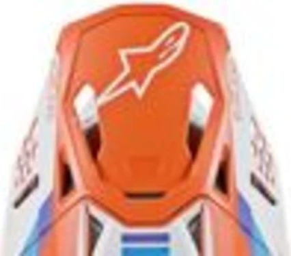 Alpinestars Visor S-M8 - CONTACT Matt Orange