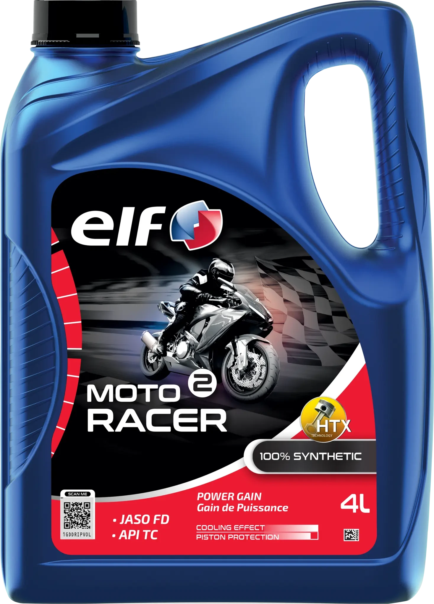 OIL MOTO 2 RACER SYN 4L