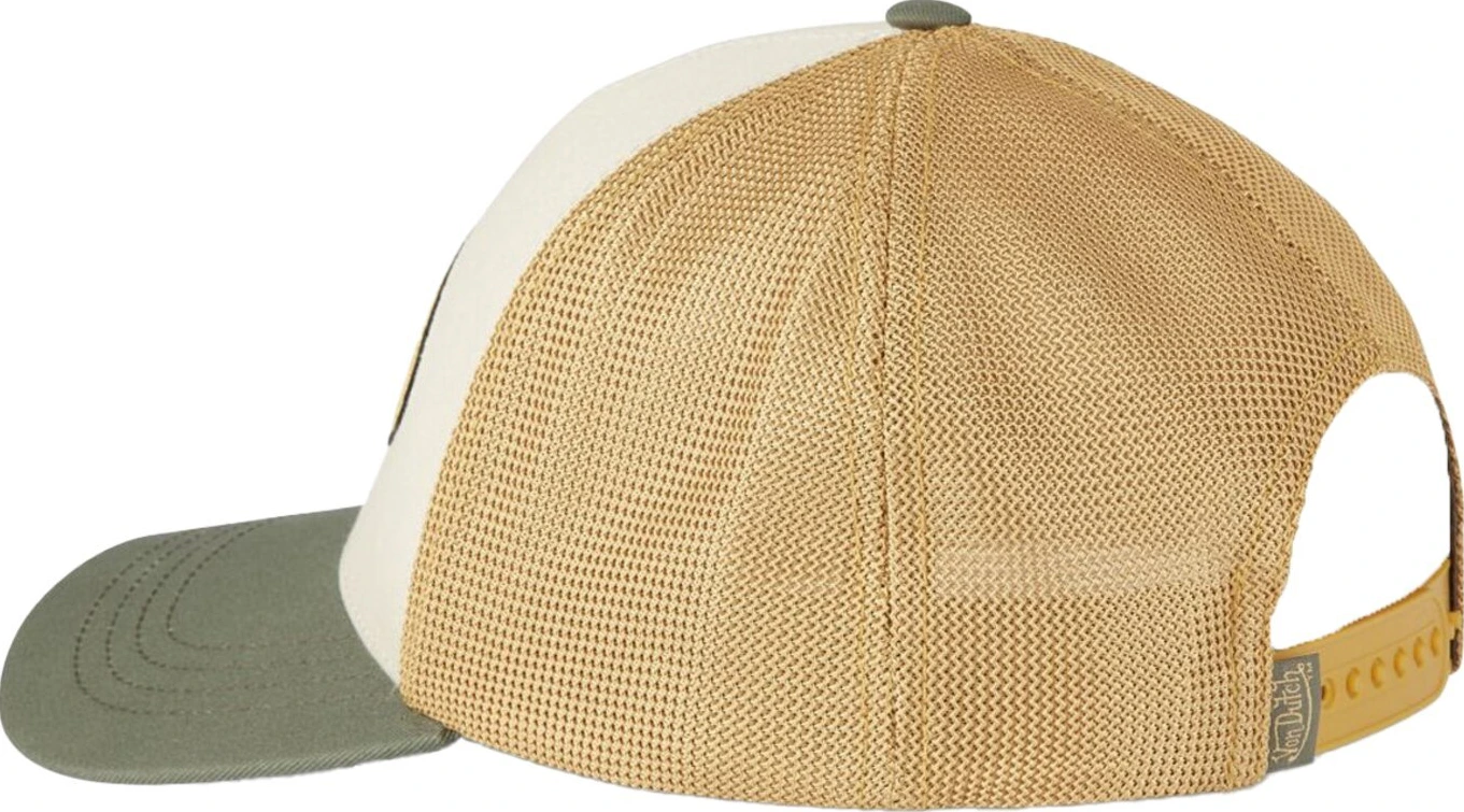 Von Dutch Terry Patch cap, yellow