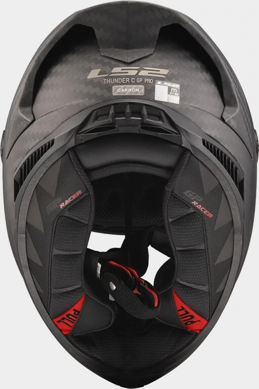 LS2 FF805 THUNDER GP PRO FIM helmet - XL, Matt Black