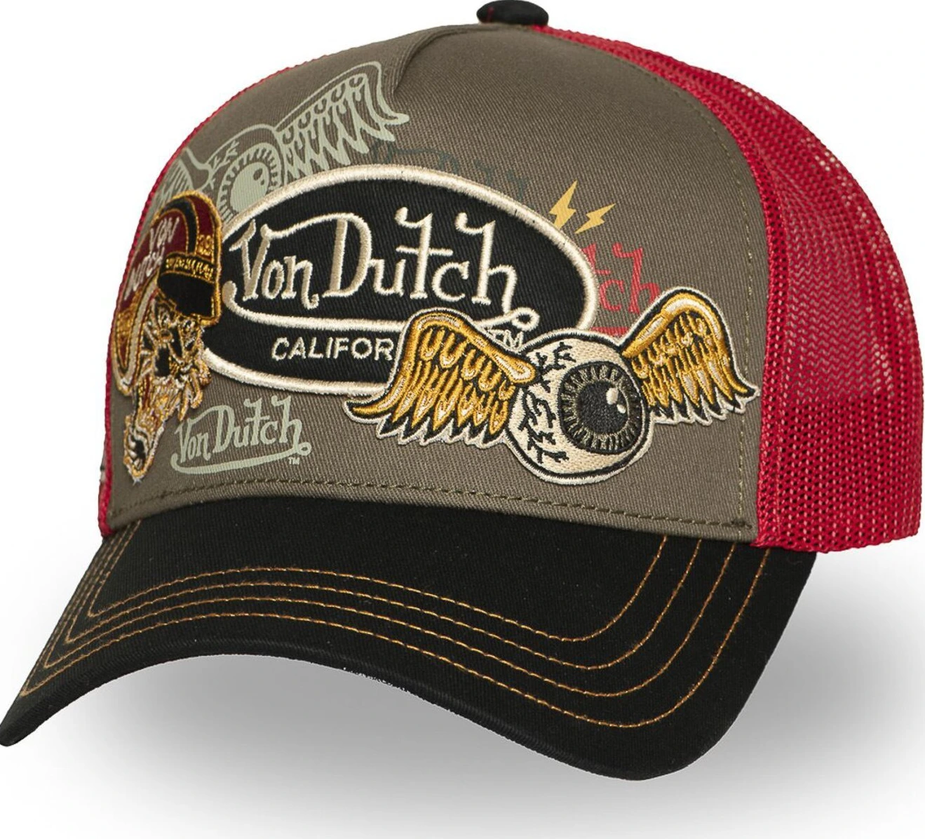 Von Dutch Patches Tiger cap