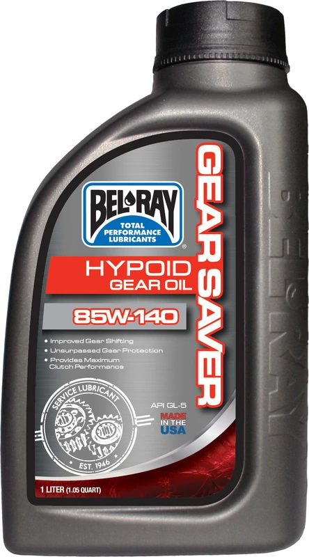 Bel-Ray Gear Saver 80W-90 Hypoid Gear Oil 1L