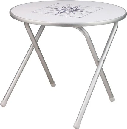 Osculati alum.fold.table 60 round