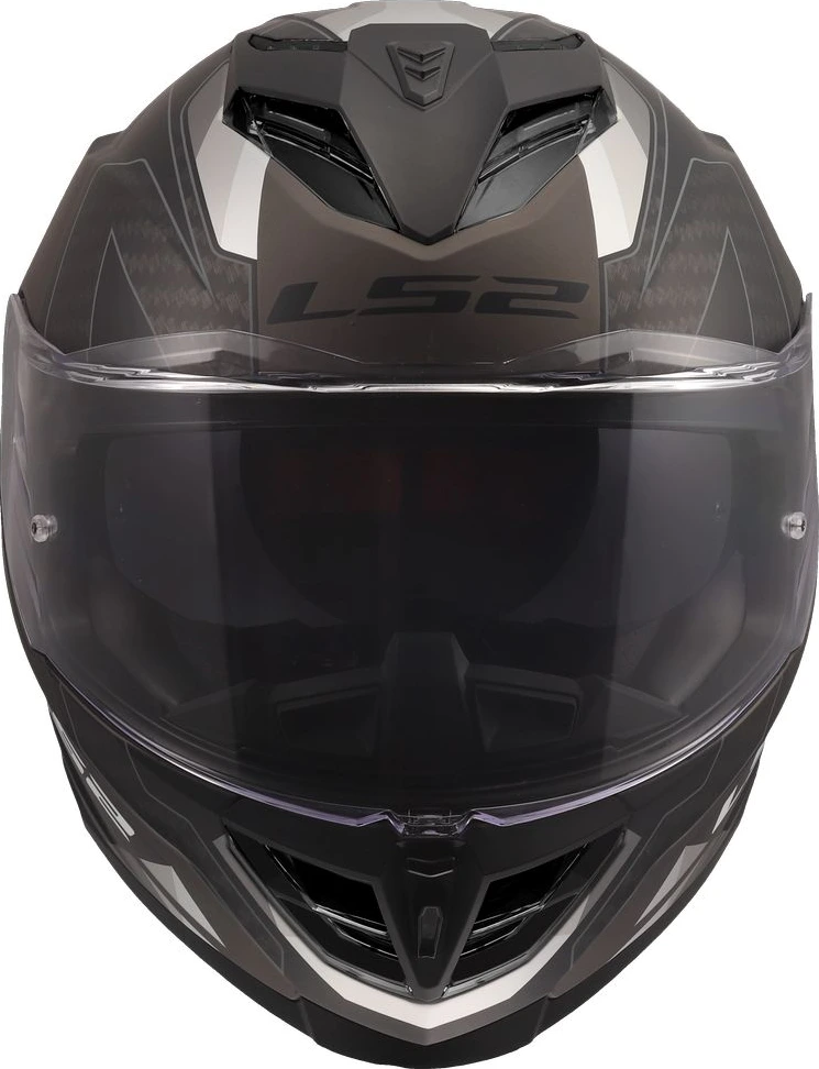 LS2 FF818 STORM III SPORTY Helmet - Grey Purple, 2XL