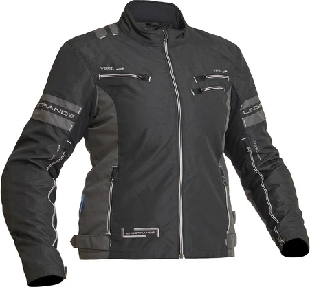Lindstrands Textile Jacket Liden Women Black 36
