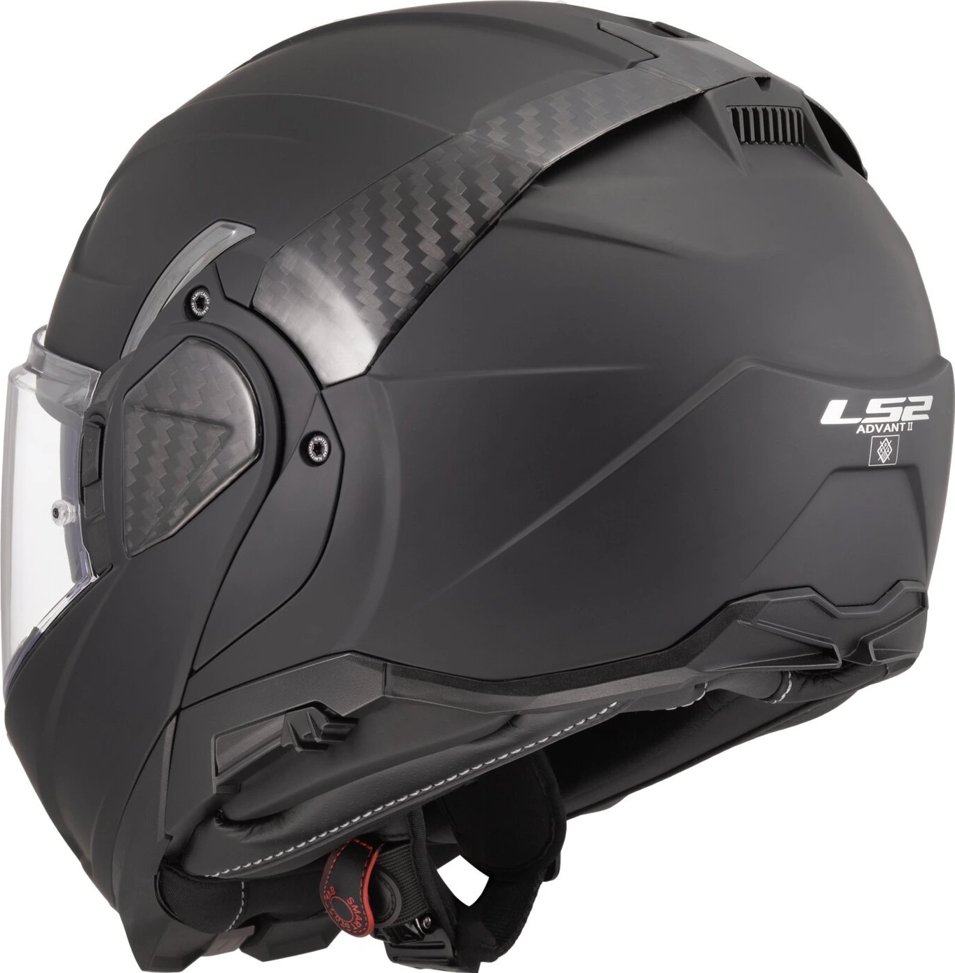 LS2 Advant II Solid helmet, Black, S, matt