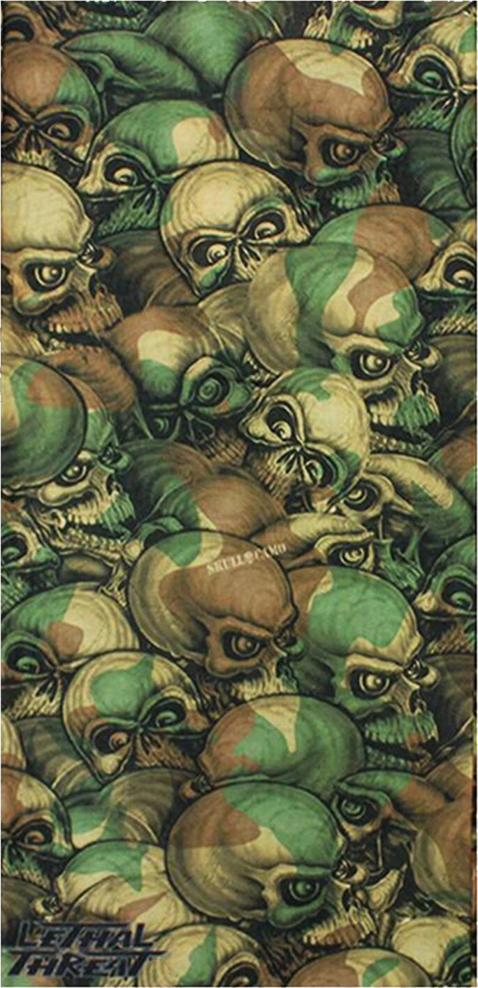 Lethal Threat Skull Camo tunnel, Multi-color, One size fits most