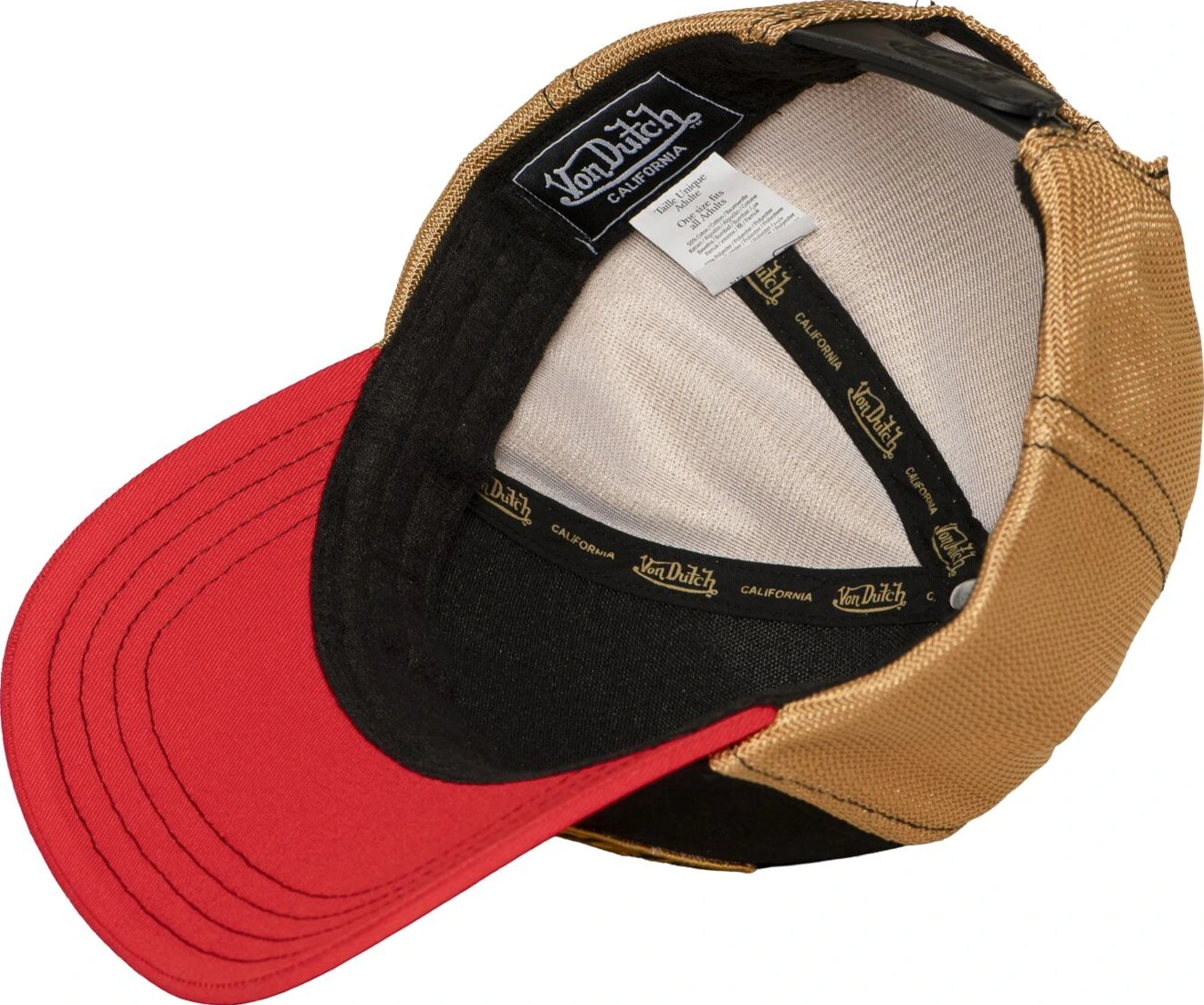 Von Dutch Trucker cap wild tiger, Black