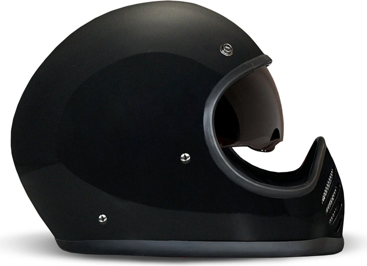 DMD Seventyseven helmet, solid Black, Black, XS, Gloss