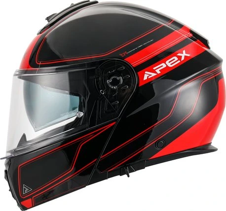 APEX Helmet MT300 Sydney black/red XS