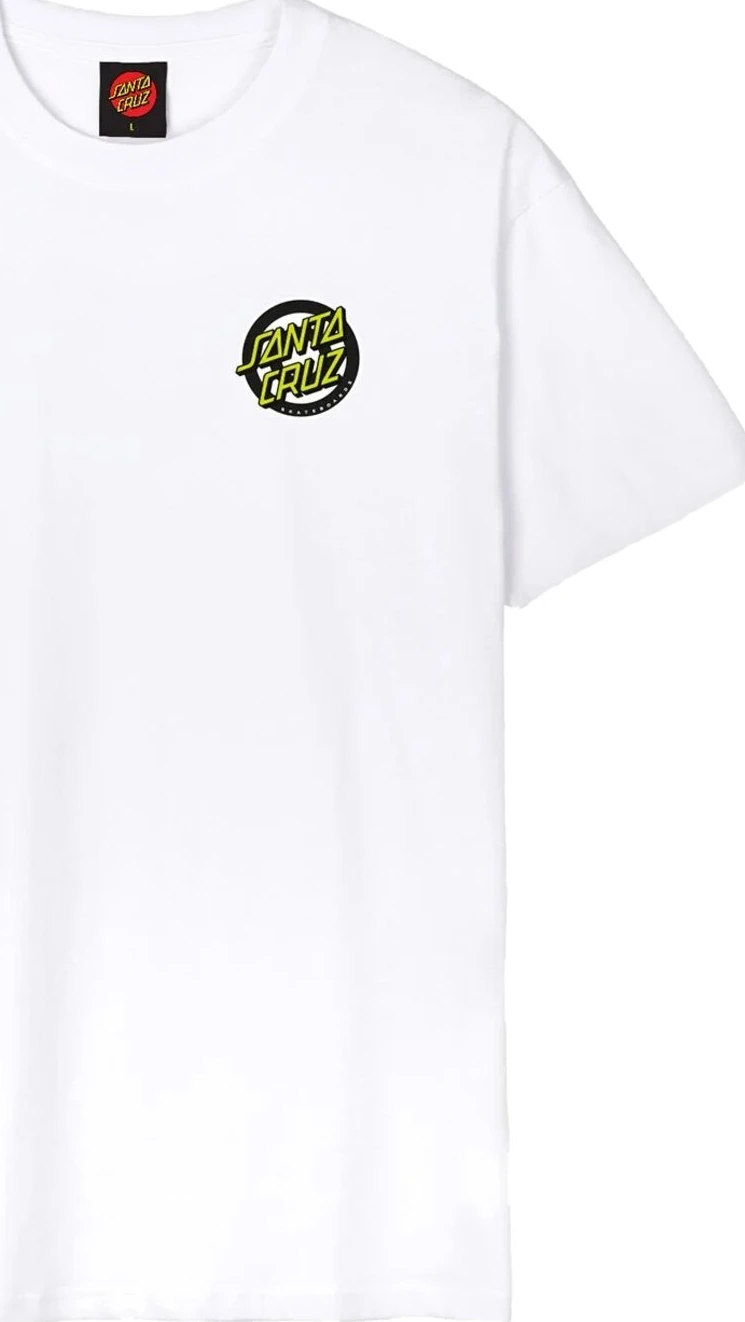 Santa Cruz Roskopp Screaming Target t-shirt white, M
