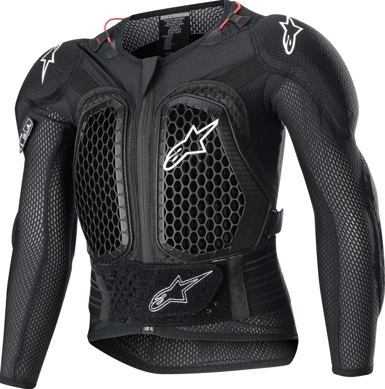 JACKET YTH BIO ACT V2 BLK S/M