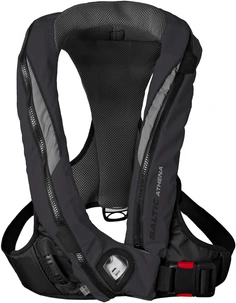 Baltic Athena 165 automatinė pripučiama gelbėjimosi liemenė juoda/pilka 40-120kg