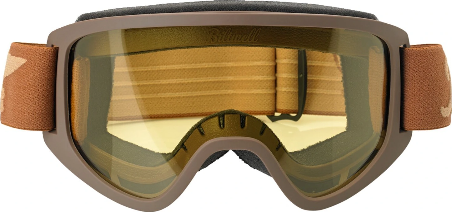 Biltwell Moto 2.0 goggles lens, Yellow