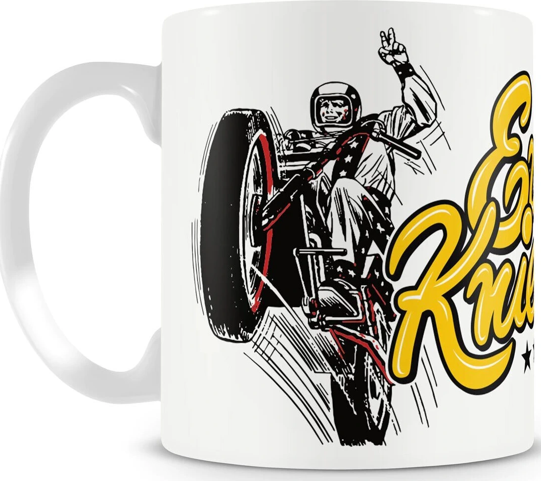 Evel Knievel Jump Coffee Mug