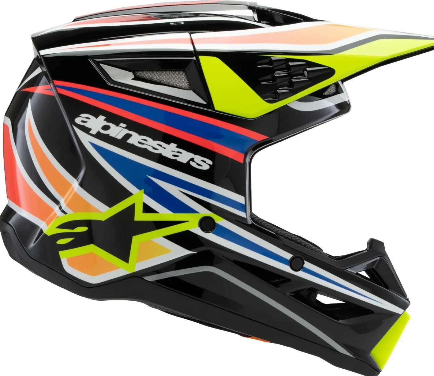 HELMET YTH SM3 WURX BLK/YL/B YS