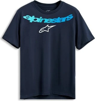 Alpinestars T-Shirt Collared SS CSF Blue, XL