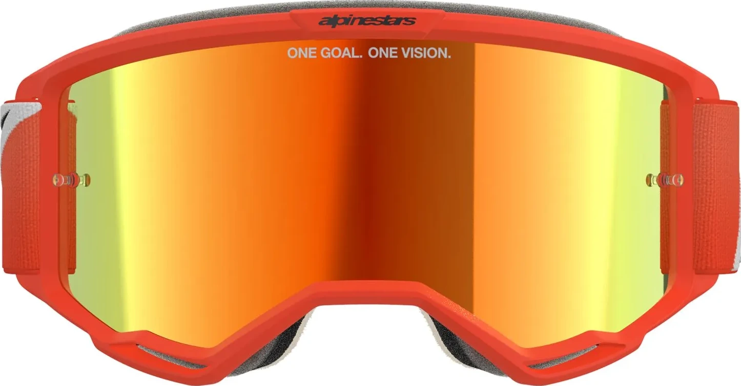 GOGGLE VISION 5 CORP ORANGE MIRROR-RED