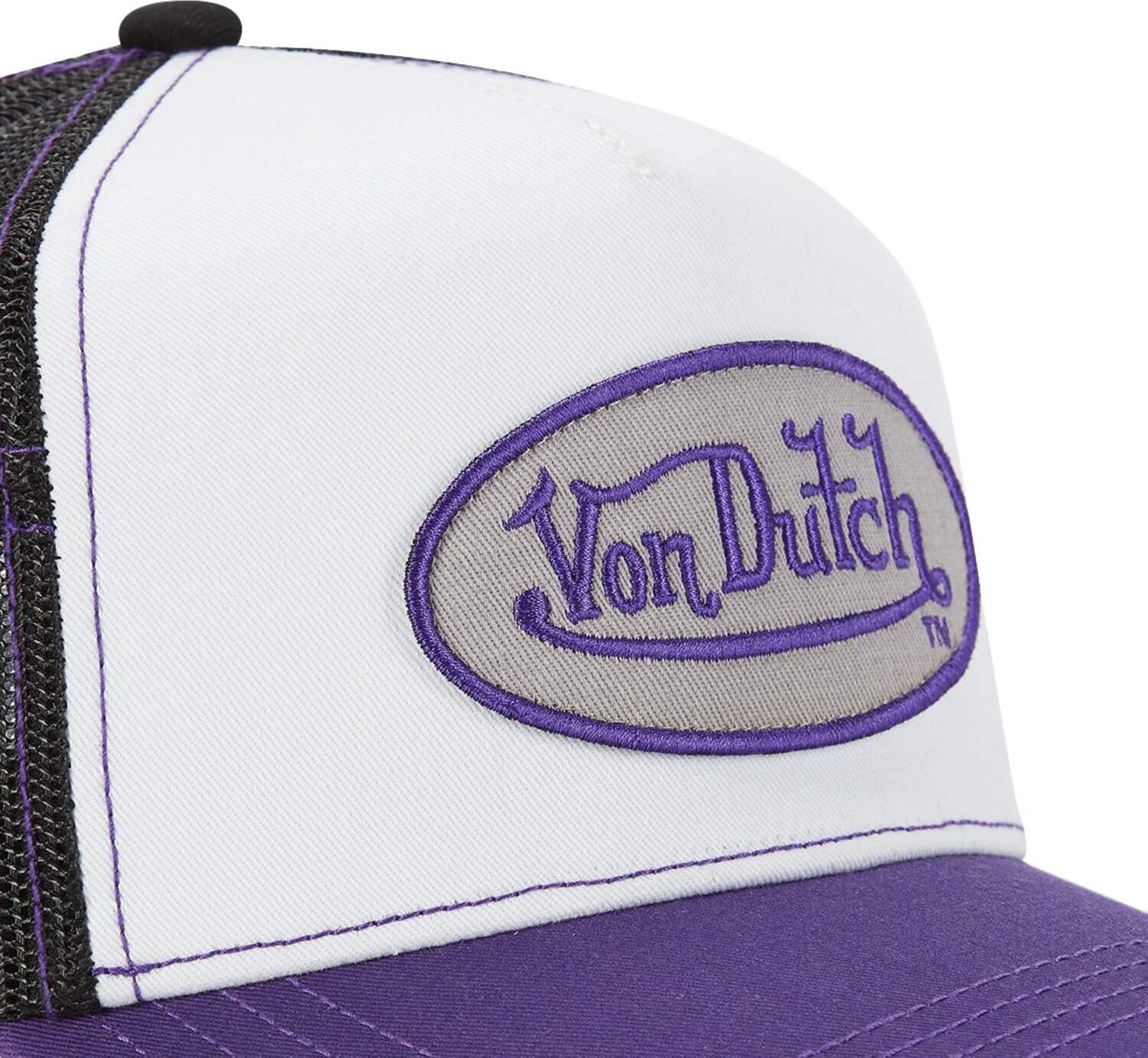 Von Dutch Trucker mesh cap pur, White