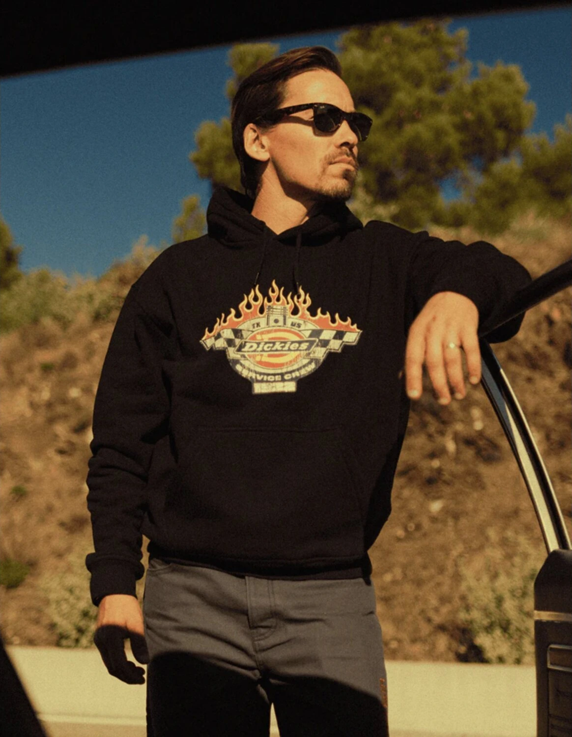 Dickies Nashport hoodie, Black, M