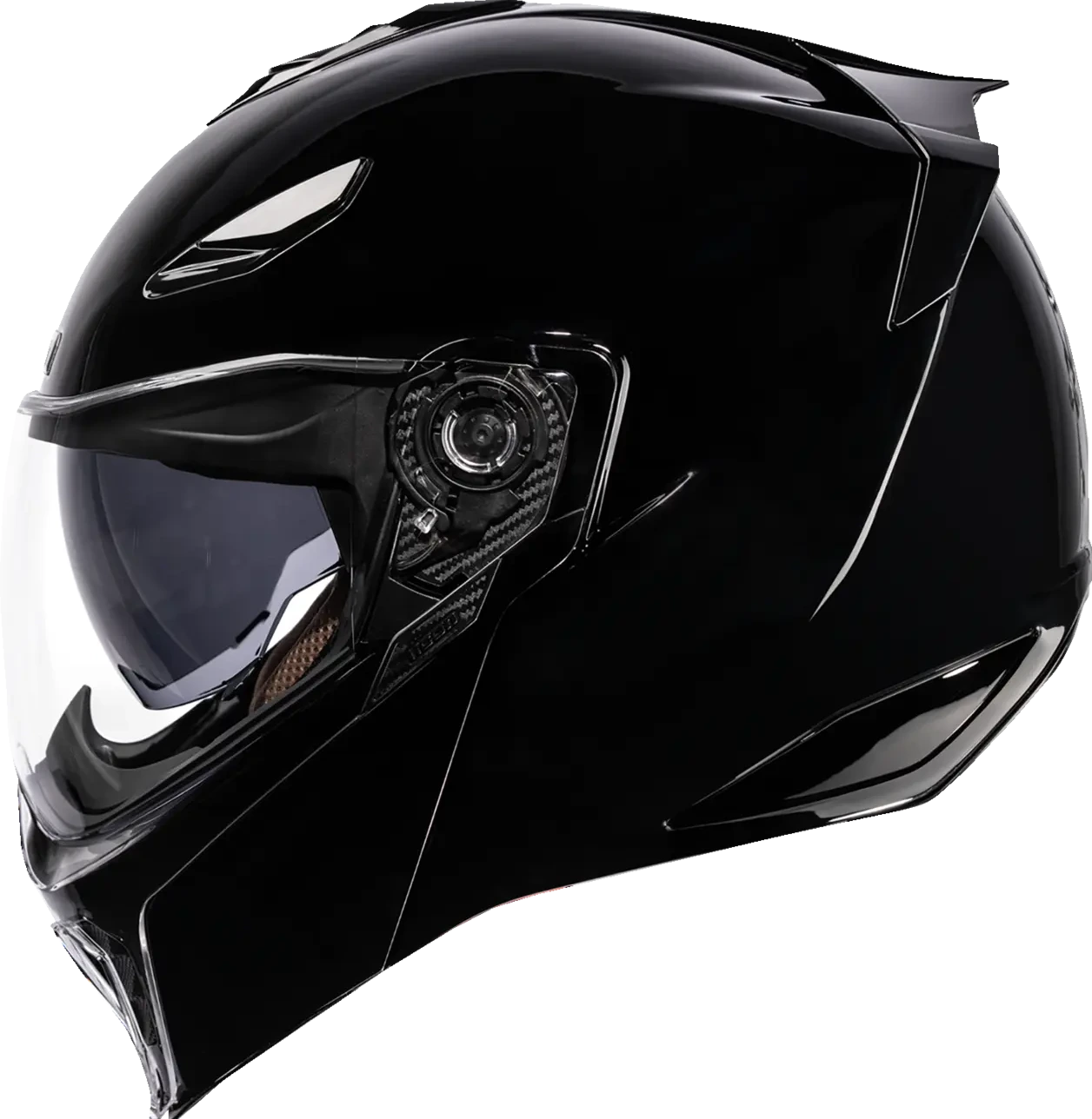 HELMET THRESHOLD GLOSS BLACK XS