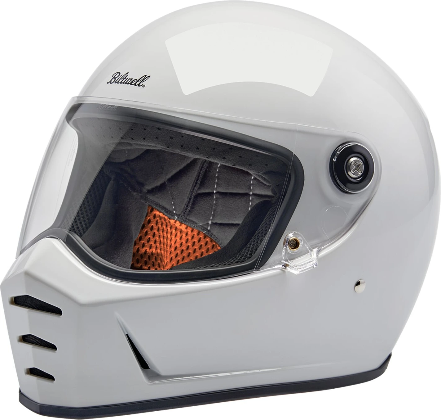 Biltwell Lane Splitter helmet, White, S, Gloss